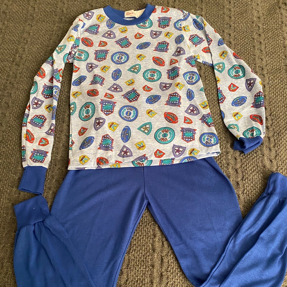 Boys New Sports Themed Pajamas